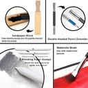 KALOUR 95 Assorted Color Pencil Set- Includes Artist Tools and Much More