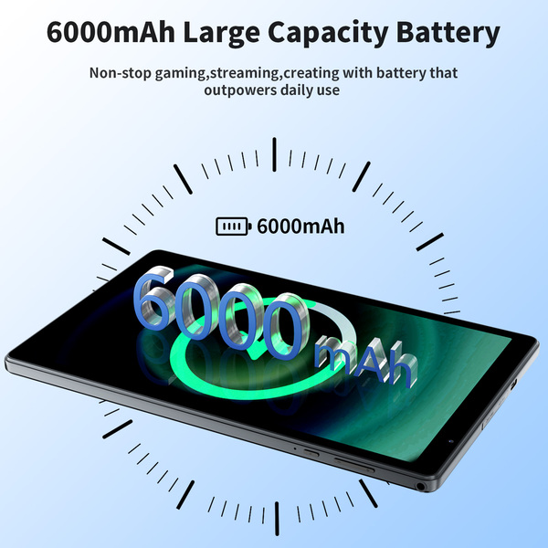 Pritom D11 10.1" Tablet - 3GB+9GB RAM, 32GB ROM, Wi-Fi6, 6000mAh Battery