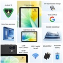 Pritom M60C 10.95" Tablet - Octa-Core 2.0GHz, 8GB RAM, 128GB ROM, 8000mAh