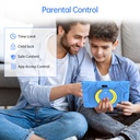 PRITOM K7 Pro Kids Tablet - 7" HD Display, 4GB RAM, 32GB Storage - Blue