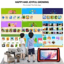 Pritom K7 Pro Kids 7" Smart Tablet - 3GB RAM, 32GB ROM with 2 Controllers