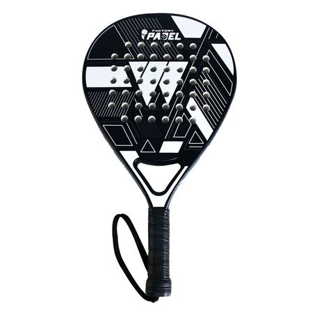 XX PADEL RACKET WHIZZ BLACK AND WHITE