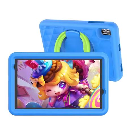 Pritom Tab 8 Pro Kids - 8GB RAM, 64GB ROM, Parental Controls, 5000mAh - Blue