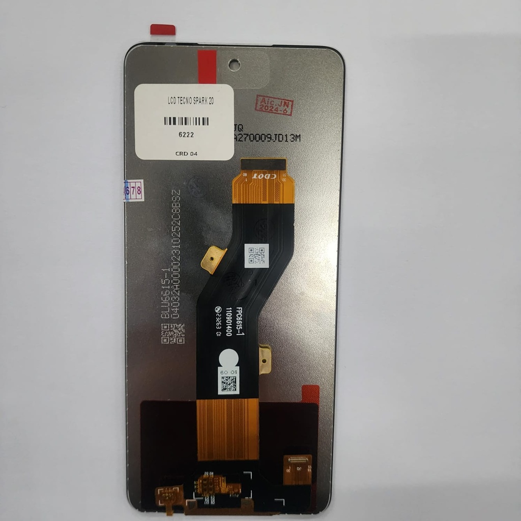 LCD TECNO SPARK 20 RRP4599