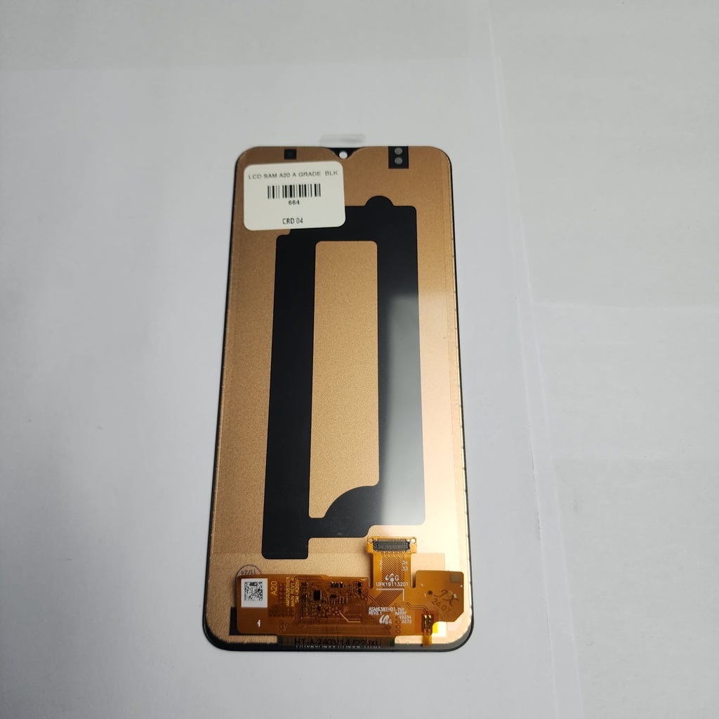 LCD SAM A20 A GRADE  BLK